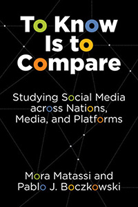 To Know Is to Compare: Studying Social Media Across Nations, Media, and Platforms - Book Cover